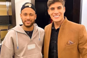 Tiago Ramos e Neymar, seu ex-enteado