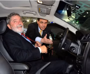 Nova frota de blindados será usada na segurança de Lula