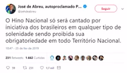 Para ele, as ironias parecem sérias...