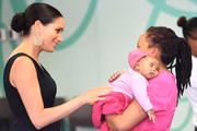 A duquesa em viagem pela África do Sul. Meghan tem dois filhos