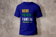 Exemplo de camiseta comercializada nos grupos de direita