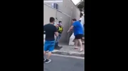 Vídeo registra momento da agressão 