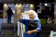 A senhora fica dias e noites no Aeroporto de Brasília 