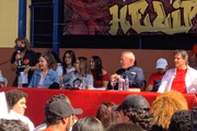 Lula, Haddad e Gleisi em evento com jovens 