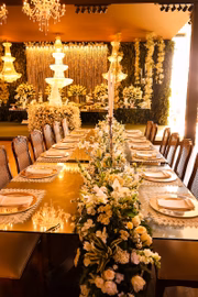 Decoração da recepção