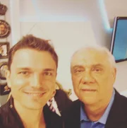 Assim como o pai, o filho é jornalista
