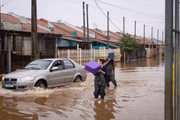 A chuva do final de semana não fui suficiente para tirar o ânimo dos moradores da cidade de Sapucaia do Sul
