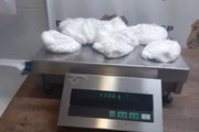 Droga apreendida pela Polícia Federal em Guarulhos