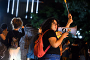 Estudantes e movimentos sociais marcaram presença no ato