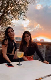 Diely Maia com a prima Haila Rodrigues, que conversou com o Metrópoles