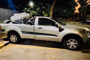 Droga era transportada em Ranger 