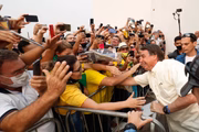 "Tenho muito orgulho de estar à frente do Executivo, com 23 ministros, onde nenhuma suspeita de corrupção até o momento pairou sobre nós", diz o presidente