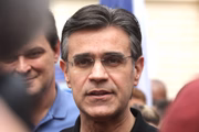 Rodrigo Garcia em primeiro ato da campanha das eleições de 2022