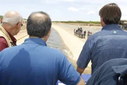 Presidente observa testes do Ramal do Agreste, em Sertânia