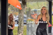 Vídeo: veja como foi a chegada de Eliana nos Estúdios Globo