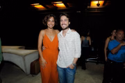 Igor Angelkorte estava com Camila Pitanga há dois anos e os dois estiveram juntos na festa de lançamento da novela. O relacionamento acabou logo em seguida. 