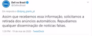 Empresas responderam a denúncias e prometeram rever políticas