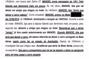Trecho de denúncia