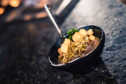 No menu, não poderiam faltar os tradicionais ceviches