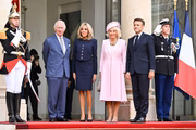 Família real é recebida por Macron e Borne