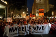 A morte da vereadora provocou protestos em diversas cidades do país e teve repercussão internacional