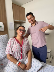 Luísa Marilac e o Dr. Thiago Marra (Divulgação)