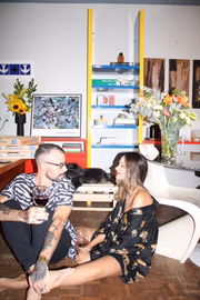 As fotos oficiais do apartamento ainda não foram feitas, mas Isabella e o companheiro já desfrutam do espaço