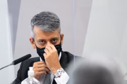 Ex-diretor Roberto Ferreira Dias na CPI da Covid