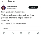 Após desabafo, ex de Sarah Aline, Rhudson Victor, foi detonado nas redes sociais