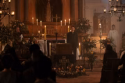 Claudio Cataño, o Aureliano Buendía, em cena de Cem Anos de Solidão