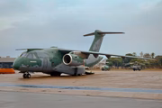 A Força Aérea Brasileira enviou uma aeronave KC-390