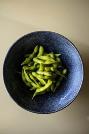 Edamame - 9 gramas de proteína por porção 