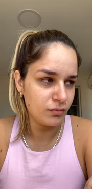 Ela desabafou