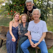 Tarcísio Filho e Glória Menezes em celebração na fazenda em Porto Feliz, no interior de SP