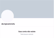 A conta apagada