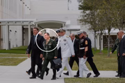 Cid com Bolsonaro em viagem aos Estados Unidos em março de 2020