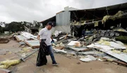 Centenas de pessoas tiveram suas casas destruídas