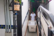 Rampas são grande parte da estrutura