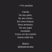 Mais um poema de Babu