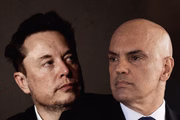 Moraes aplicou multas milionárias à rede social X, de Elon Musk