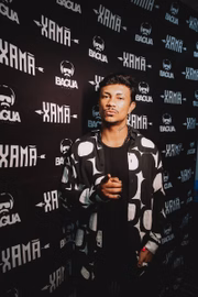 Rapper Xamã, estourado com o hit Malvadão 3, fez apresentação no camarote
