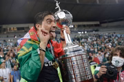 Abel Ferreira comemora título da Libertadores, a primeira conquista da sua carreira