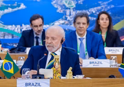 Presidente da República, Luiz Inácio Lula da Silva, durante lançamento da Aliança Global contra a Fome e a Pobreza e 1ª Sessão da Reunião de Líderes do G20: Combate à Fome e à Pobreza