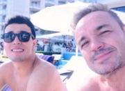 Gugu Liberato e Thiago Salvático 