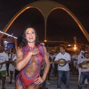 A musa fitness antes do Carnaval
