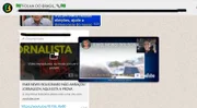 Os vídeos foram compartilhados nos grupos bolsonaristas