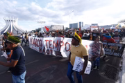 Manifestação indígena