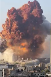 Explosão deixou rastro de destruição em Beirute