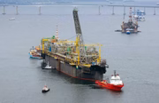 Plataforma P70 da Petrobras