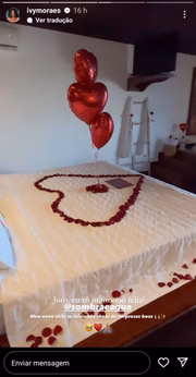 Ivy Moraes e Arthur Picoli fazem post em hotel e detalhe alerta a web